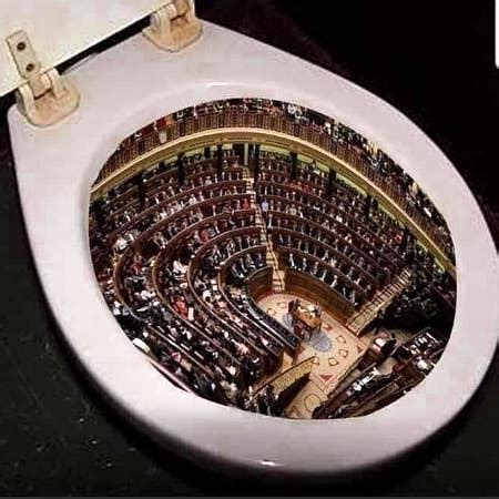 shit holes.